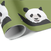 Panda Bär Geschenkpapier (Rolleneckpunkt)