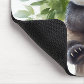 Panda-Bär im Baum Mousepad (Ecke)
