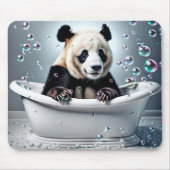 Panda-Bär in der Blase im Bad Mousepad (Vorne)