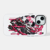 Panda Bär iPhone 15 Hülle (Rückseite (Horizontal))