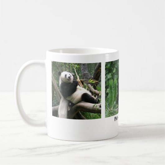 PANDA-BÄR KAFFEETASSE (Links)