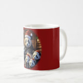Panda-Bär-Kaffeetassen Kaffeetasse (VorderseiteRechts)