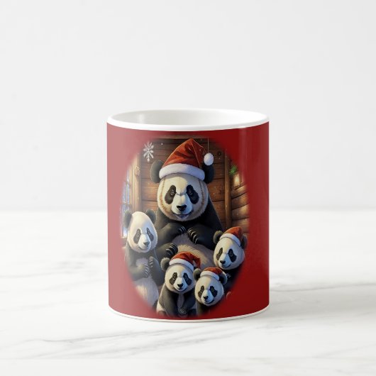 Panda-Bär-Kaffeetassen Kaffeetasse (Mittel)