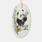 Panda-Bär Keramik Ornament (Rechts)