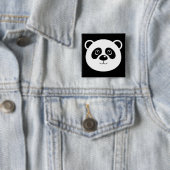 Panda Bär Knopf Abzeichen Anstecker Button (Beispiel)
