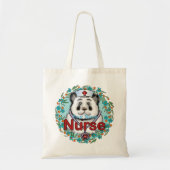 Panda-Bär-Krankenschwester Tragetasche (Vorne)
