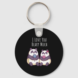 Panda-Bär Liebhaber Freund Freundin Valentinstag D Schlüsselanhänger