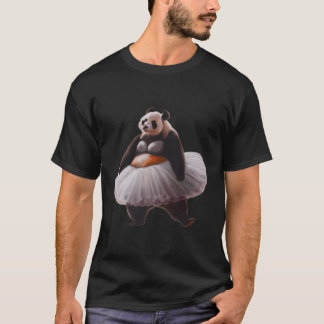 Panda Bär mit Ballettkleid Panda Dancing T-Shirt