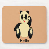 Panda-Bär Mousepad (Vorne)