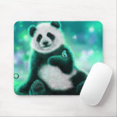 Panda-Bär Mousepad (Mit Mouse)