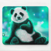 Panda-Bär Mousepad (Vorne)