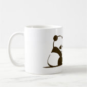 Panda, Bär, Natur Kaffeetasse (Links)