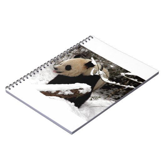 Panda-Bär Notizblock (Linke Seite)