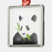 Panda-Bär Ornament Aus Metall (Links)