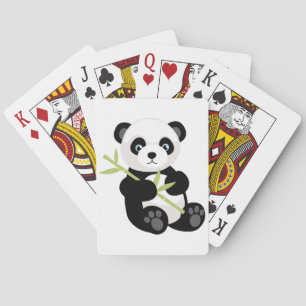 Panda-Bär Spielkarten
