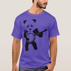 Panda Bär spielt Banjo Premium T-Shirt