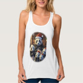 Panda-Bär T-Shirts (Vorderseite)