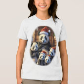 Panda-Bär T-Shirts (Vorderseite)