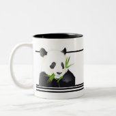 Panda-Bär Zweifarbige Tasse (Links)