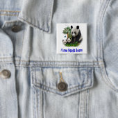 Panda Bären Button (Beispiel)