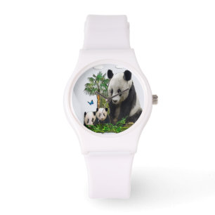 Panda Bären Damenuhren Armbanduhr