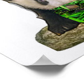 Panda Bären-Designs Poster (Ecke)