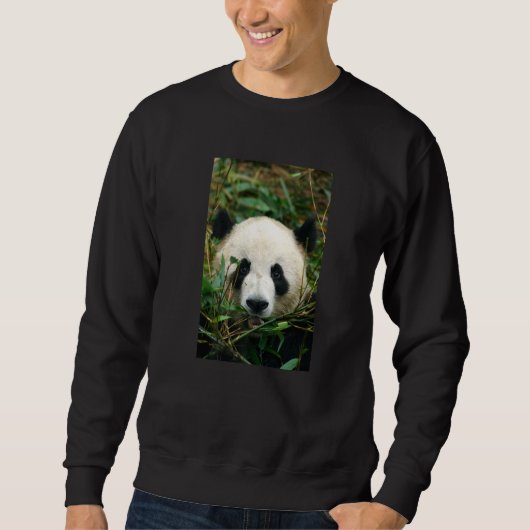 Panda-Bären-Foto Sweatshirt (Vorderseite)