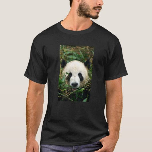 Panda-Bären-Foto T-Shirt (Vorderseite)