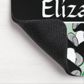 Panda-Bären grafisch personifizieren Mousepad (Ecke)