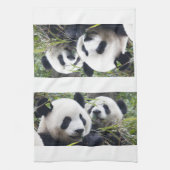 Panda-Bären Handtuch (Vertikal)