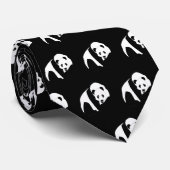 Panda-Bären Krawatte (Gerollt)