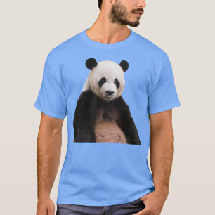 Panda Bären Liebhaber Rose Wildtiere Mädchen Novel T-Shirt