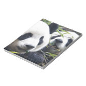 Panda-Bären Notizblock (Rotiert)