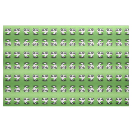 Panda-Bären reichlich Stoff (Fat Quarter (45,7 x 55,9 cm))