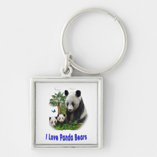 Panda Bären Schlüsselanhänger (Vorne)