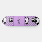 Panda-Bären Skateboard (Horizontal)