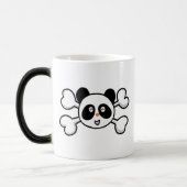 Panda Bären Skull und Crossbones Verwandlungstasse (Links)