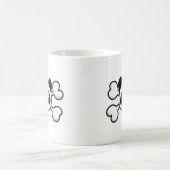 Panda Bären Skull und Crossbones Verwandlungstasse (Mittel)