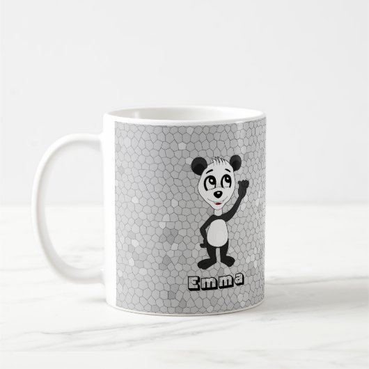 Panda-Bären-Tasse Kaffeetasse (Links)