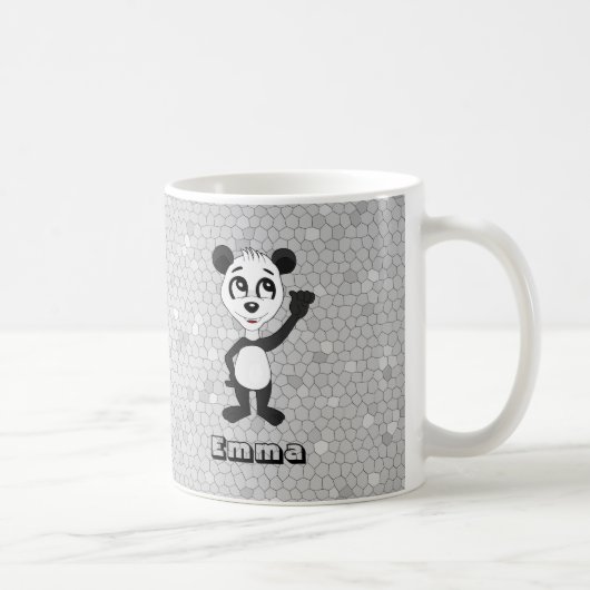 Panda-Bären-Tasse Kaffeetasse (Rechts)