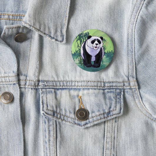 Panda Bärengeschenke und Zubehör Button (Beispiel)