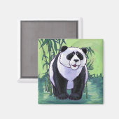 Panda Bärengeschenke und Zubehör Magnet (Vorderseite/Rückseite)