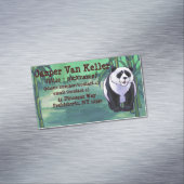 Panda Bärengeschenke und Zubehör Magnetische Visitenkarte (Beispiel)