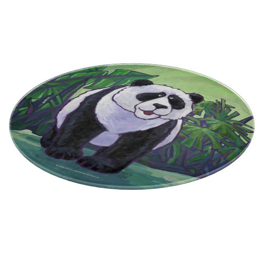 Panda Bärengeschenke und Zubehör Schneidebrett (Ecke)