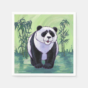 Panda Bärengeschenke und Zubehör Serviette