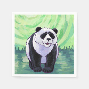 Panda Bärengeschenke und Zubehör Serviette