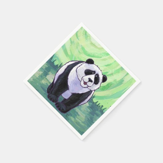 Panda Bärengeschenke und Zubehör Serviette (Ecke)