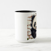 Panda-Bärenhintergrund Tasse (Zentrum)
