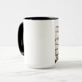 Panda-Bärenhintergrund Tasse (Vorderseite Links)