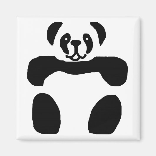 Panda-Bärenmagnet Magnet (Vorne)